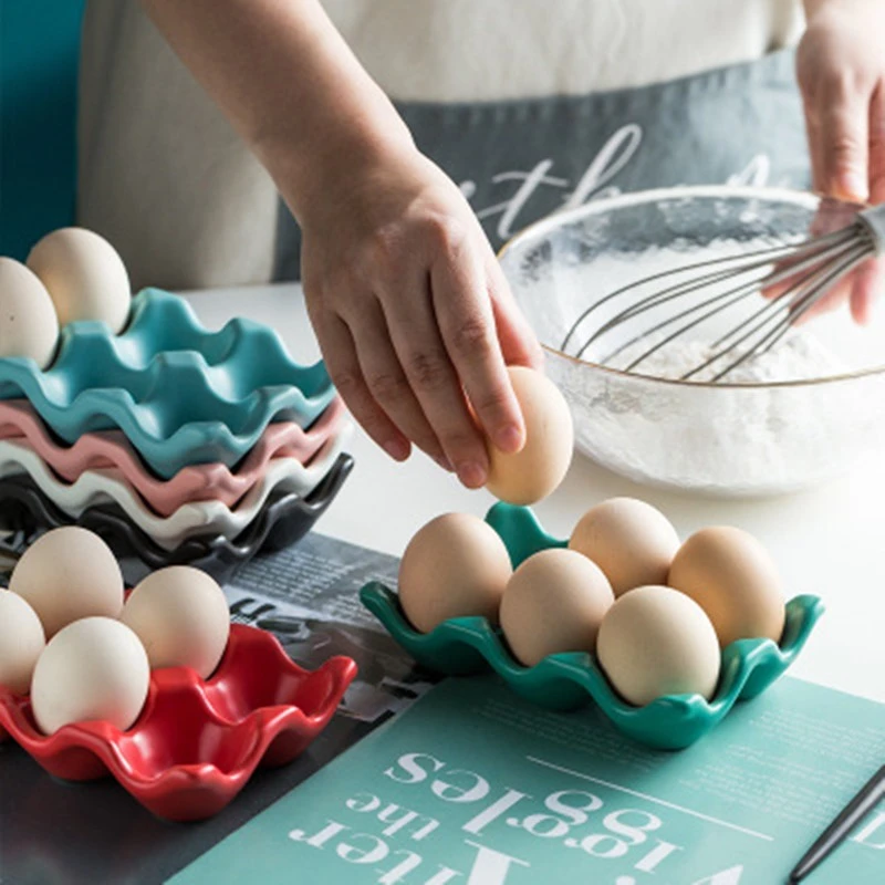 Kitchen utensils egg rack