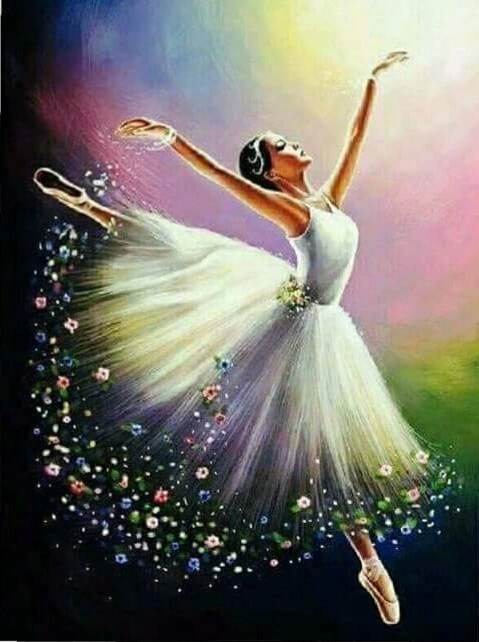 Ballet beauty dancing diamond painting