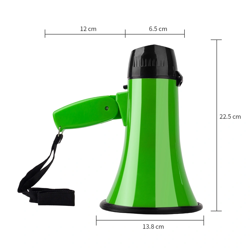 Hand-held speaker 20 seconds recording megaphone