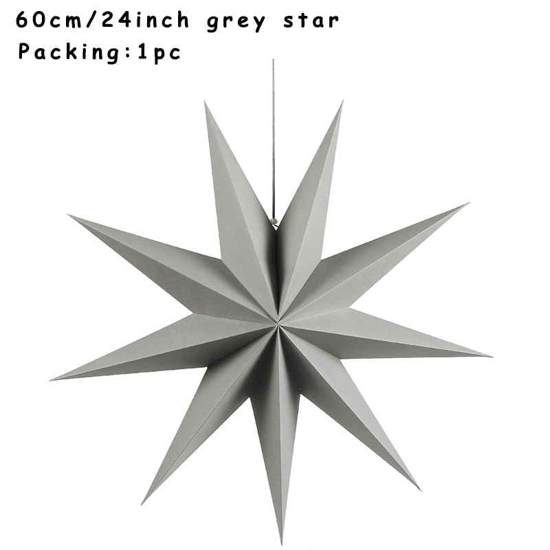 Paper star pendant