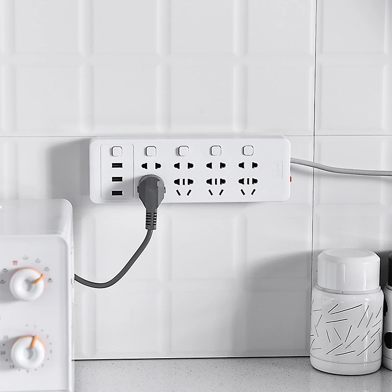 Socket holder wall sticker router storage without trace