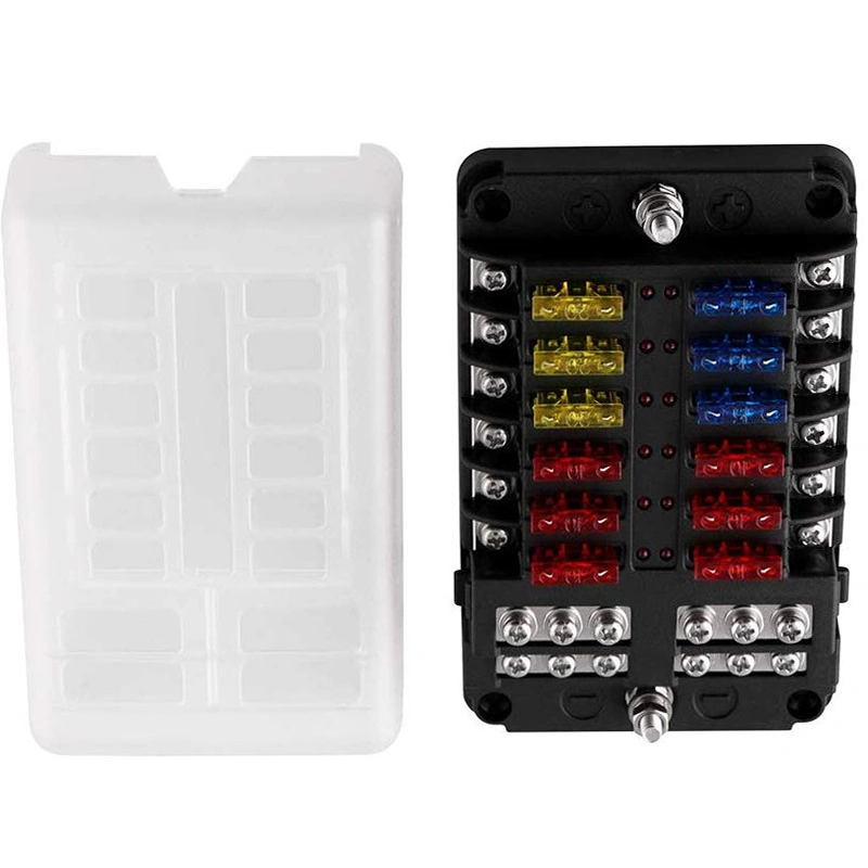 Negative multi fuse box