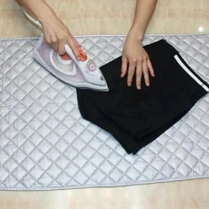 Cotton coated silver with magnetic ironing pad