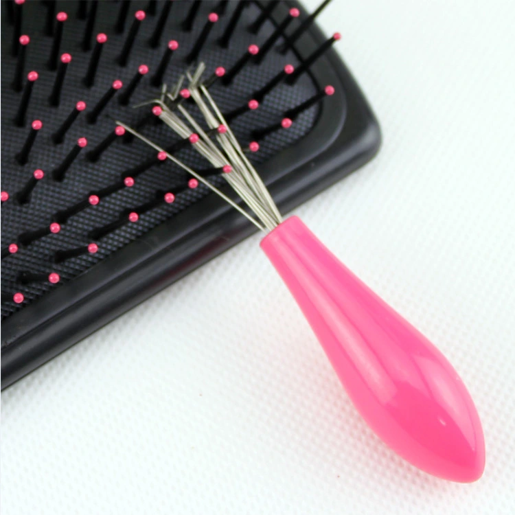 Mini Durable Plastic Comb Brush Hook Cleaner