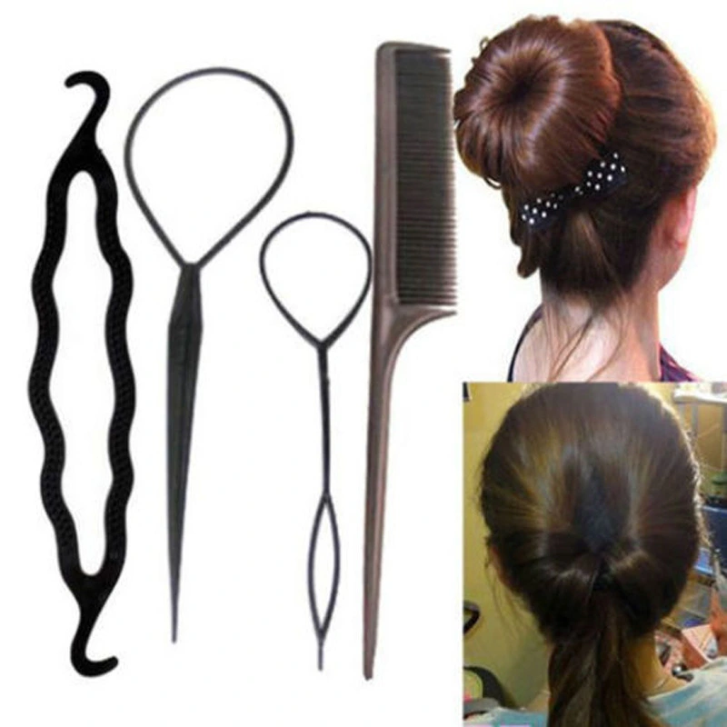 Coiled Hair Tool Braided Hair Coiler Set Coiled Hair Set