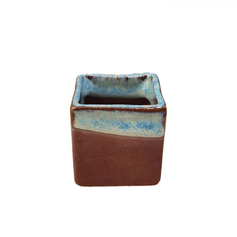 Succulent flower pot desktop square pot