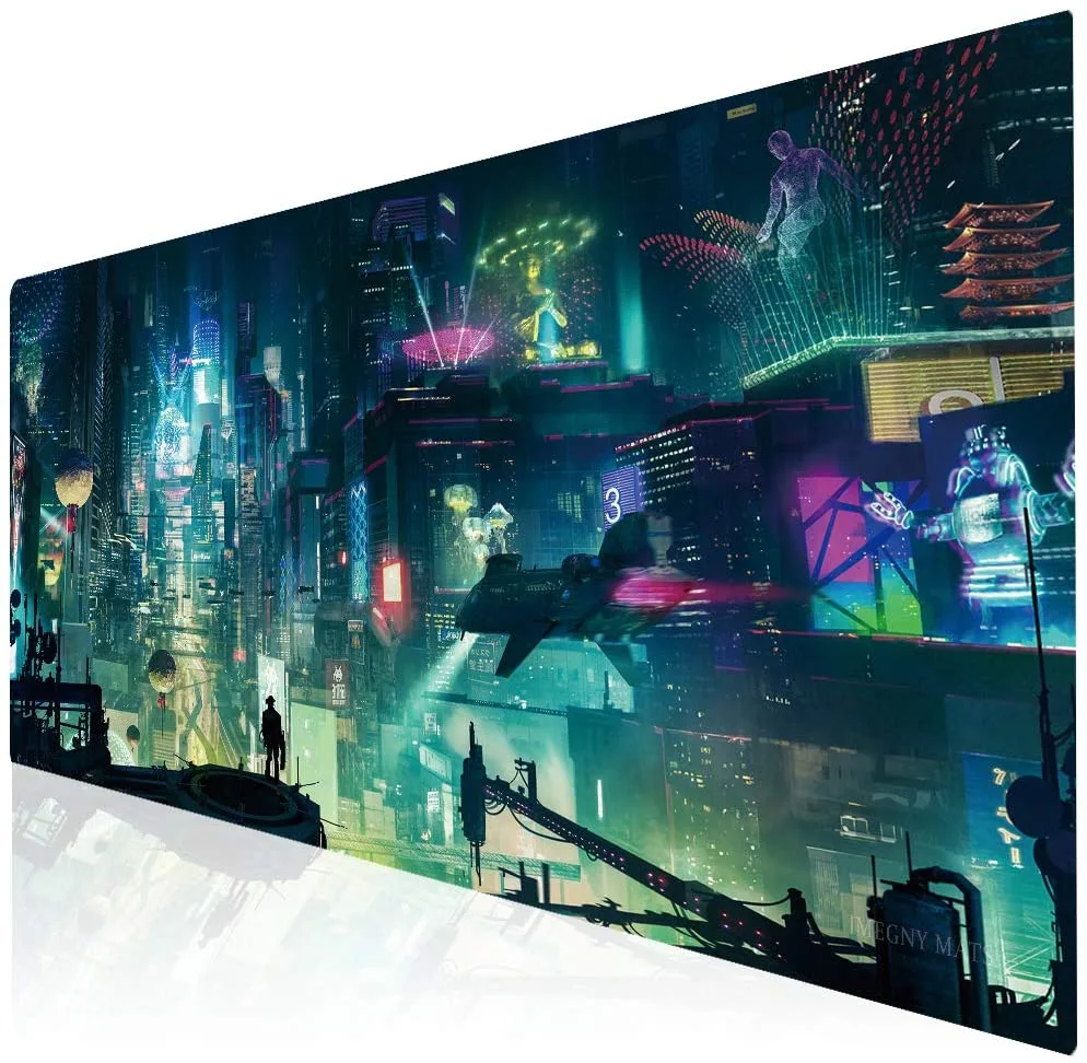 Urban Punk Oversized Mouse Pad