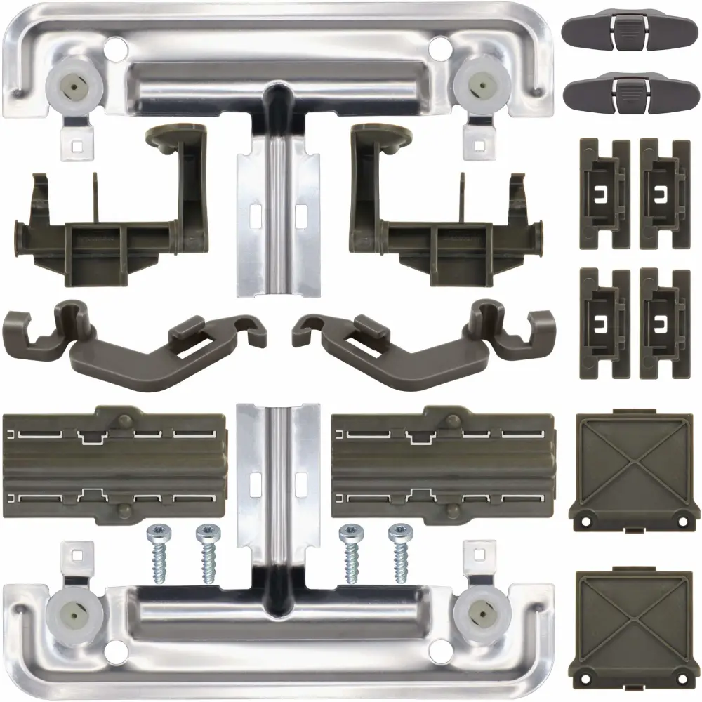 20pcs W10712395 Dishwasher Top Rack Parts for Kenmore Whirlpool Dishwasher Parts, Replace Ap5957560 W10350375 Upper Rack Parts, WDT730PAHZ0 WDTA50SAHZ0 WDT970SAHZ0 WDT780SAEM1