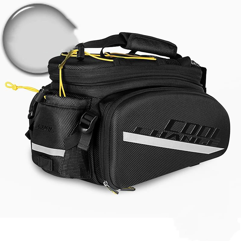 Bicycle rear bag mountain bike rack bag