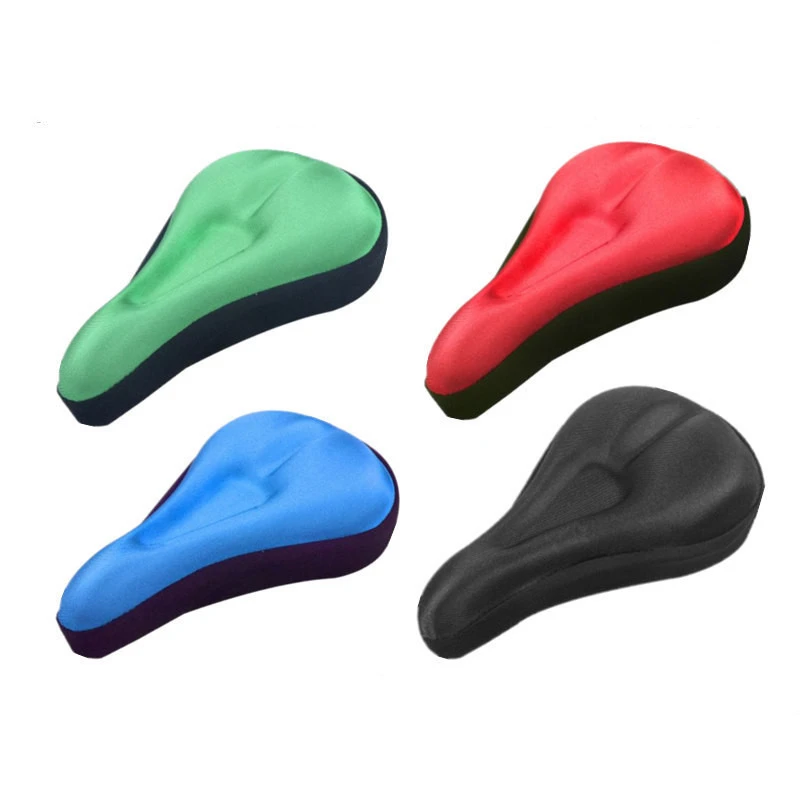 Silicone seat cover for bicycle mountain bike