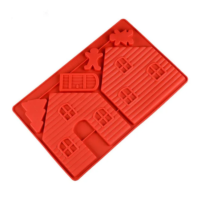 DAISUHOOM 1Pcs DIY Christmas Gingerbread Cake mould