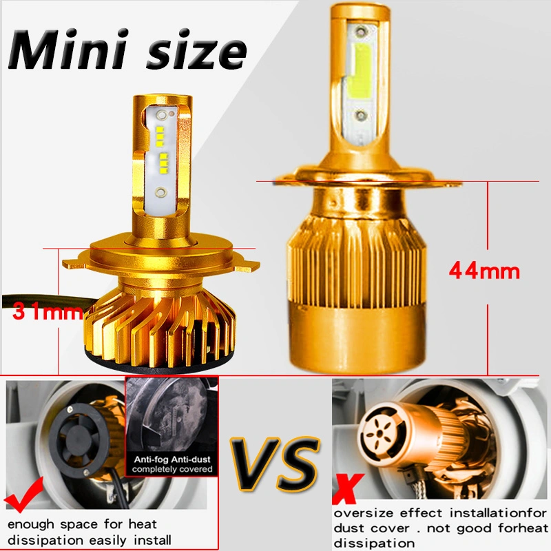 H7led headlight H11 motorcycle lamp