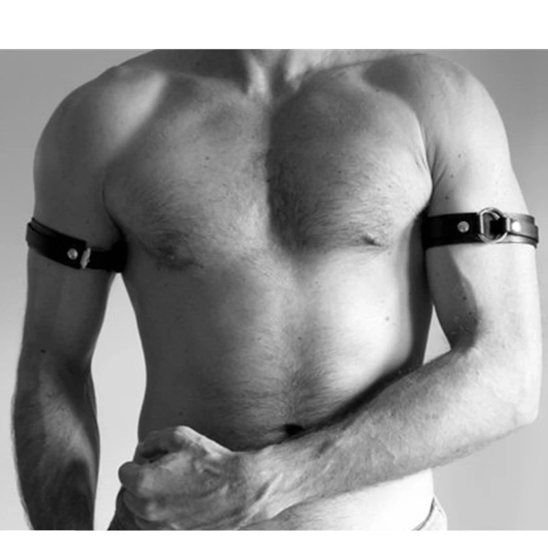 Leather armbands men's accessories