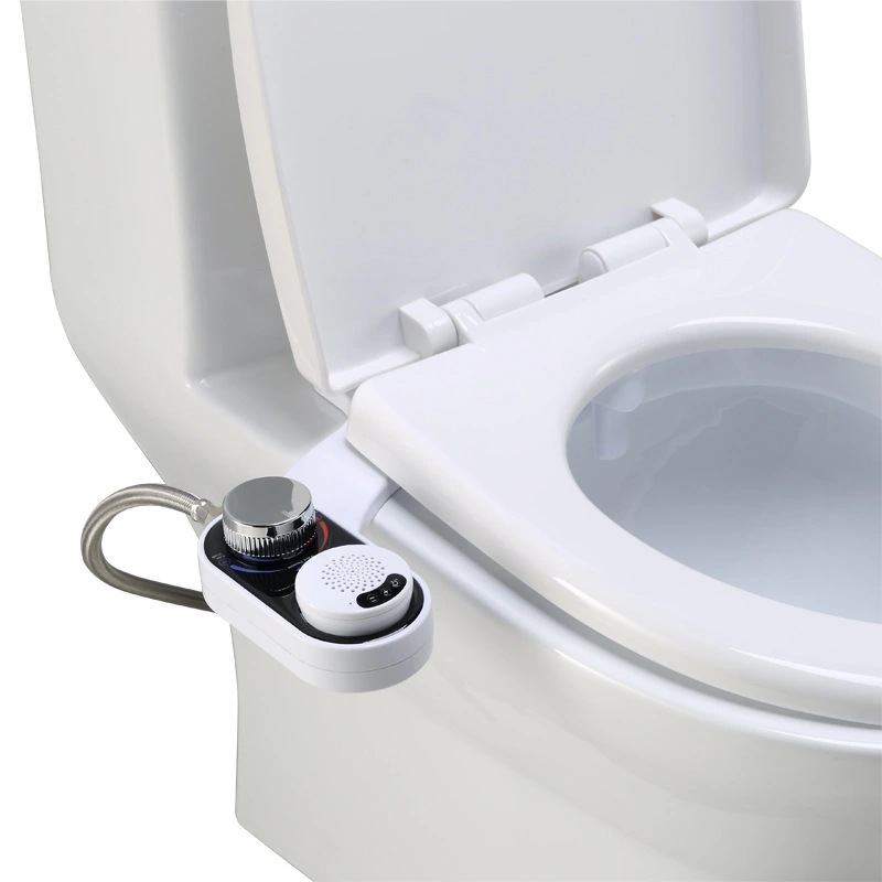 Electric smart toilet seat flushing butt music bidet