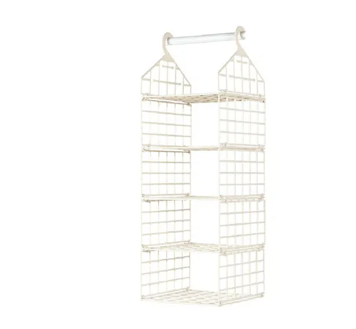 Wardrobe layered storage rack