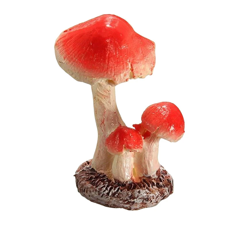 Mini mushroom bonsai decorations