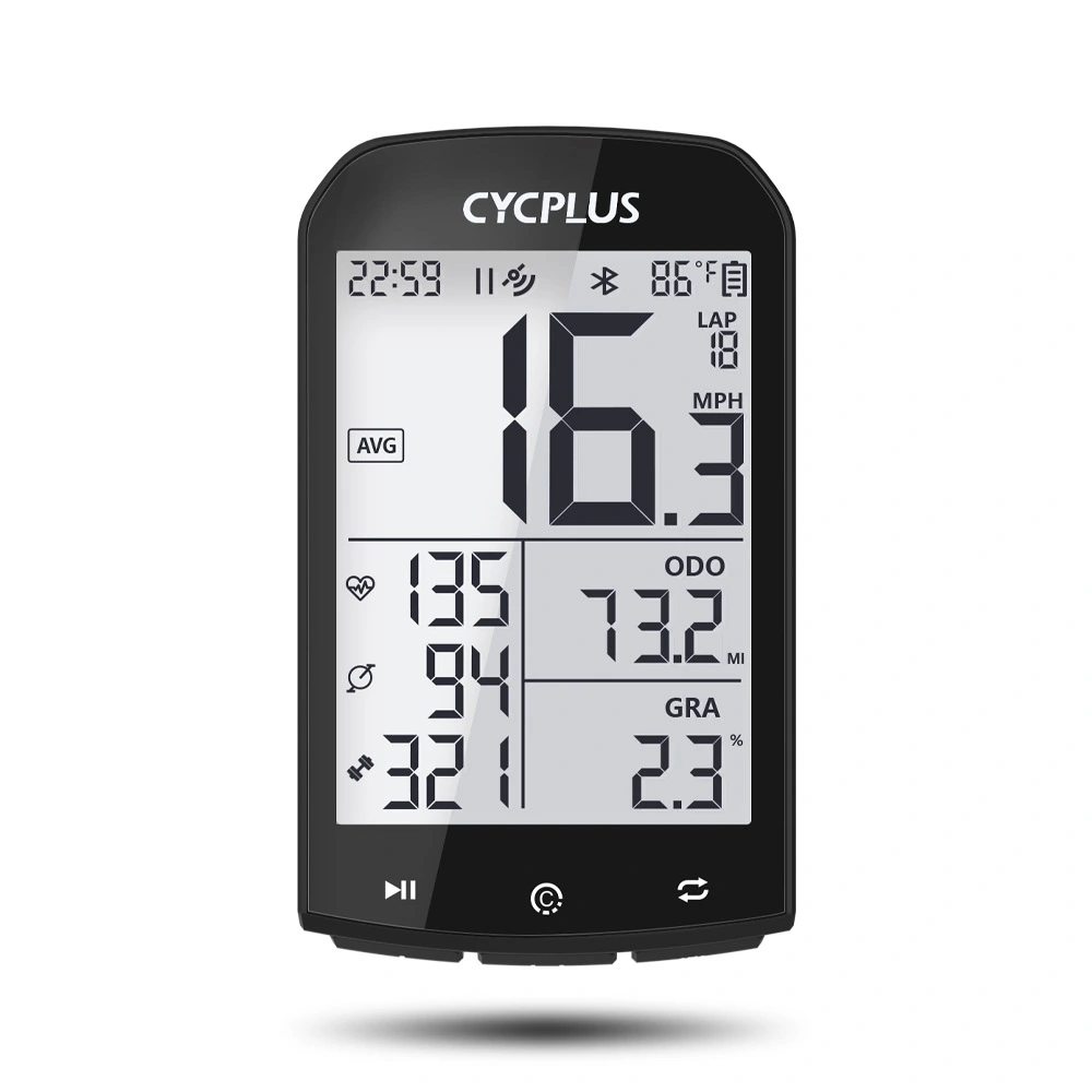 GPS bicycle stopwatch