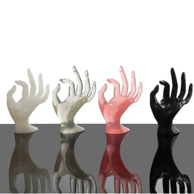 OK gesture ring display stand