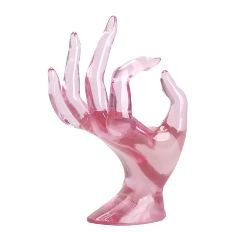 OK gesture ring display stand