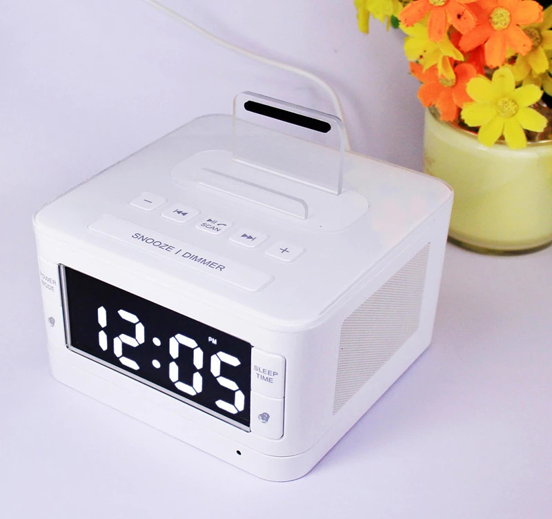 Bluetooth speaker with alarm clock function