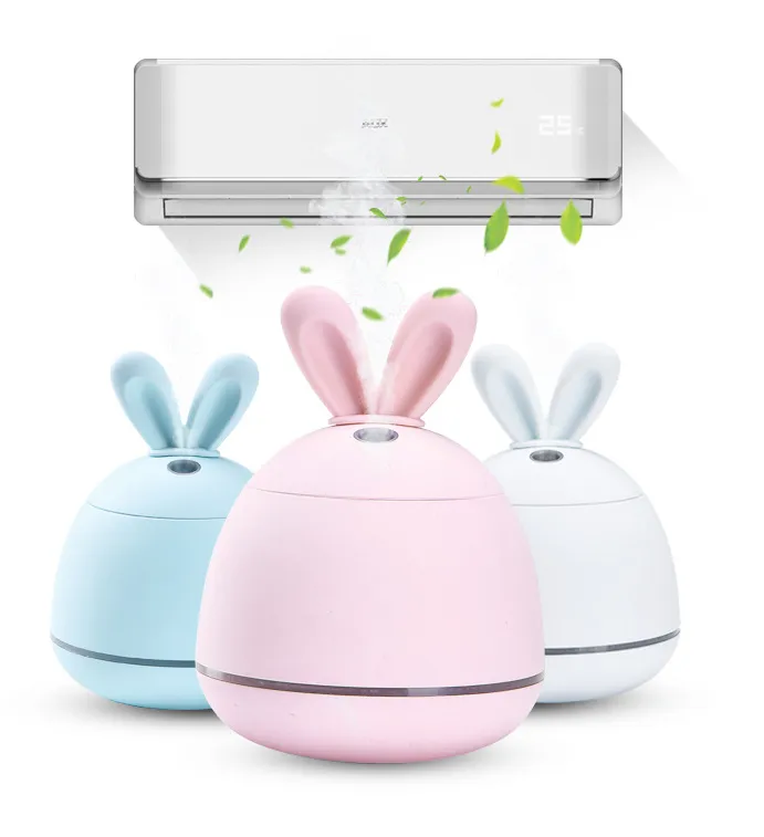 Cute Rabbit Desktop Mini USB Humidifier