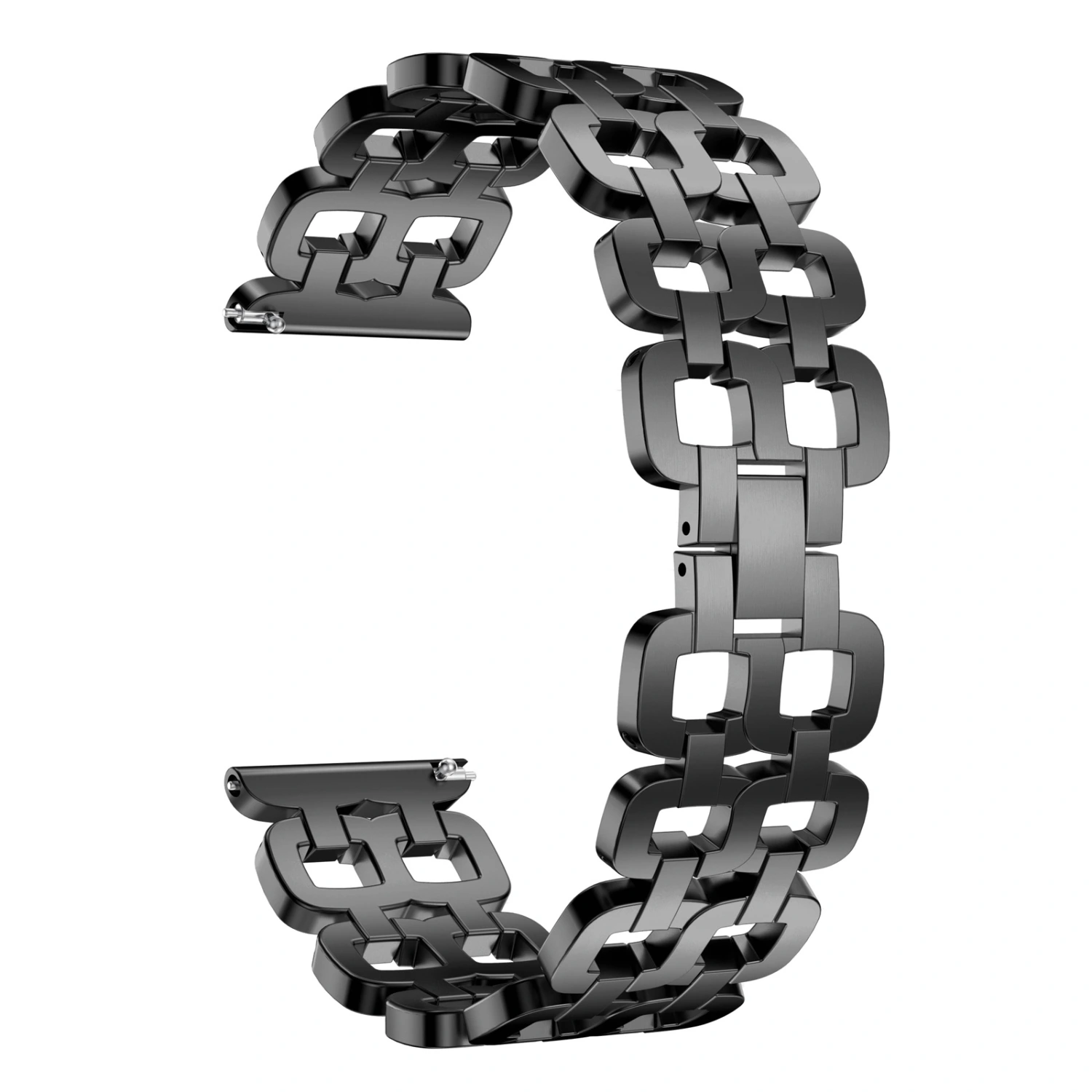Two-hole stainless steel strap