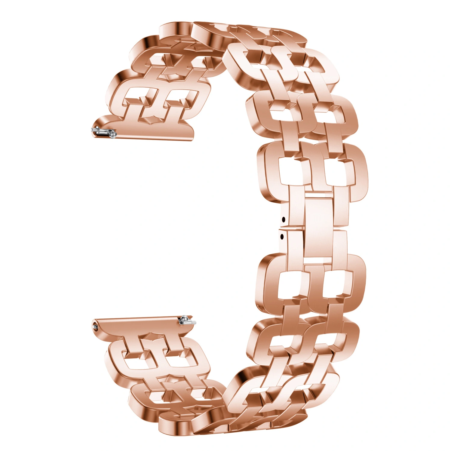 Two-hole stainless steel strap