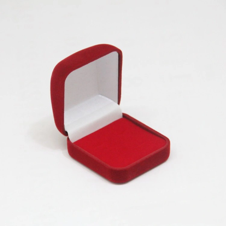 Flocking Cloth Diamond Ring Pair Gift Box