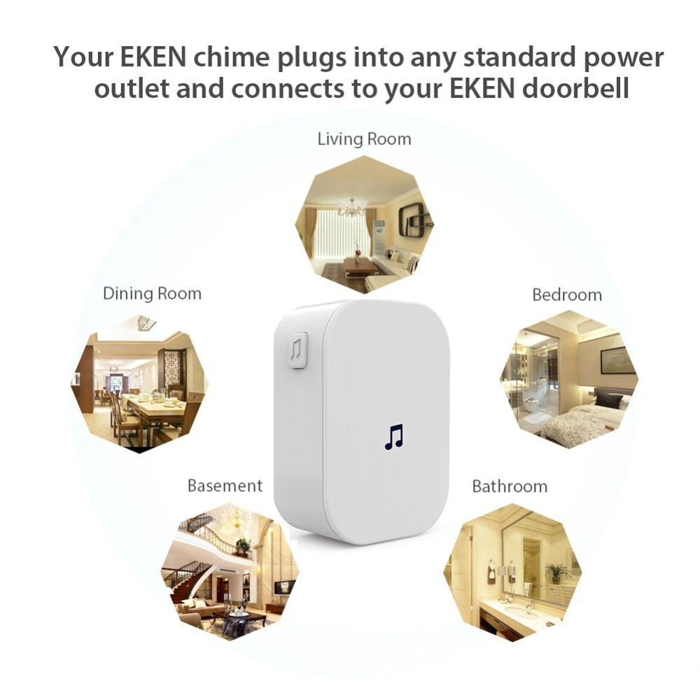 Wireless pairing indoor doorbell WIFI video doorbell indoor Dingdong machine