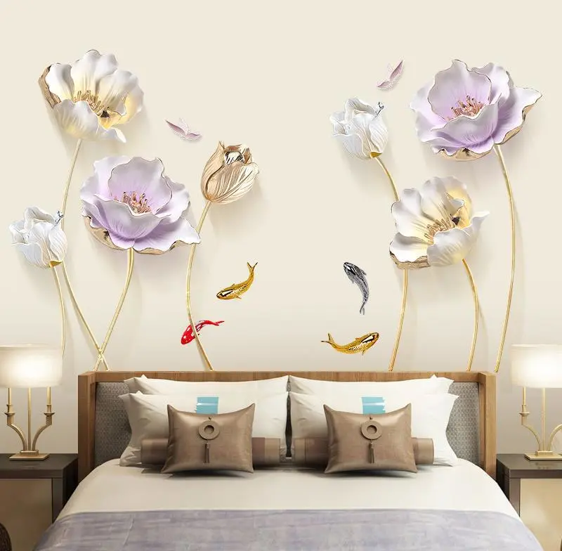 Tulip Decoration 3D Wall Sticker