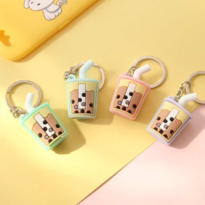 Cup couple keychain