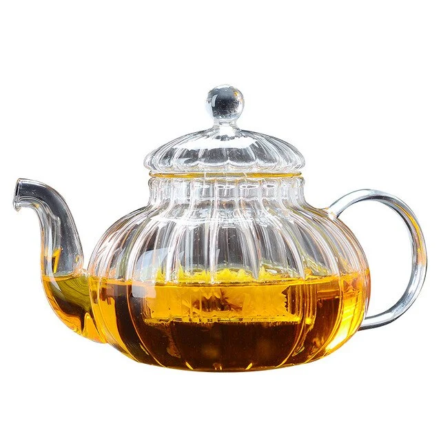 High temperature resistant glass teapot