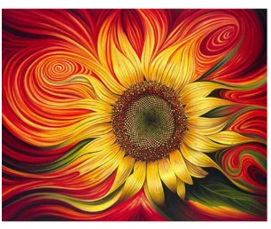 Sun Flower Diamond Painting