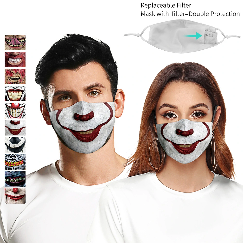 3D Halloween Terrorist Protective Mask