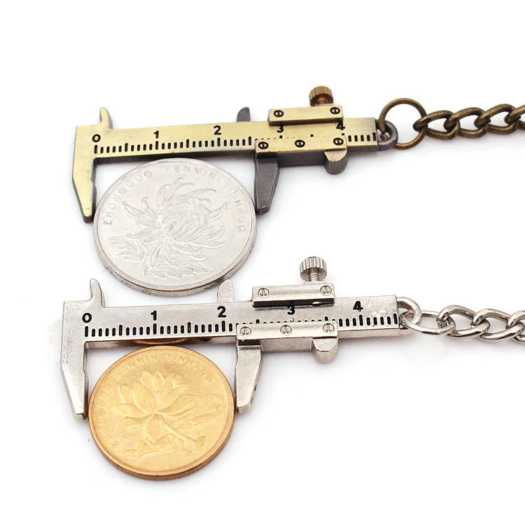 Activity caliper keychain