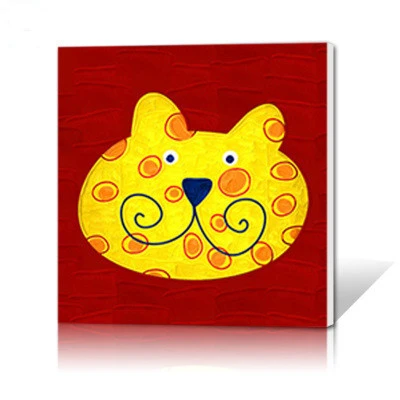 Cartoon animal decorative painting