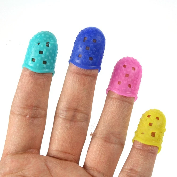 Guitar silicone finger protector