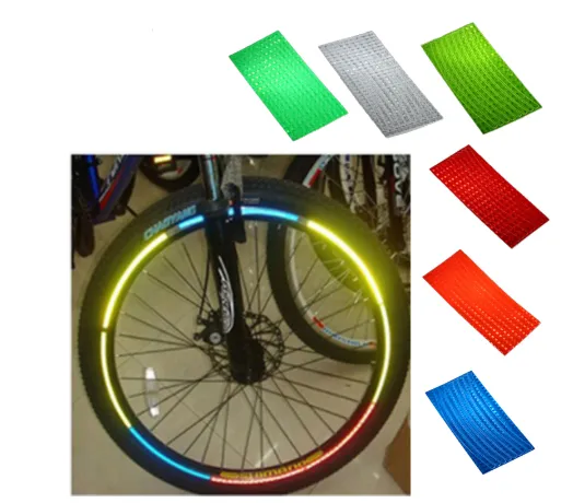 Bicycle reflective sticker