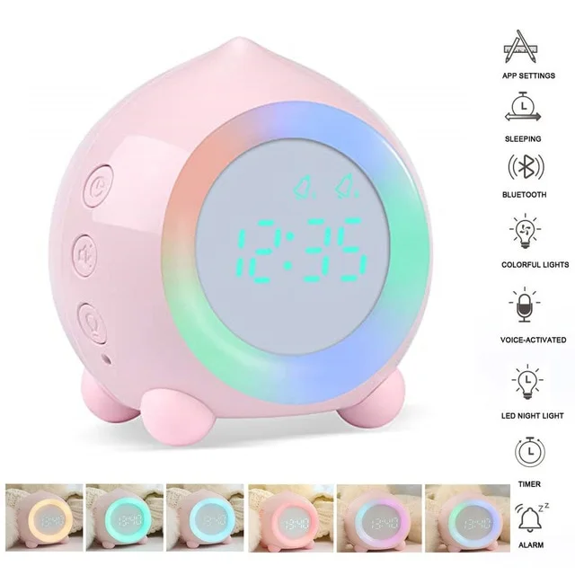 Digital clock sleep night light