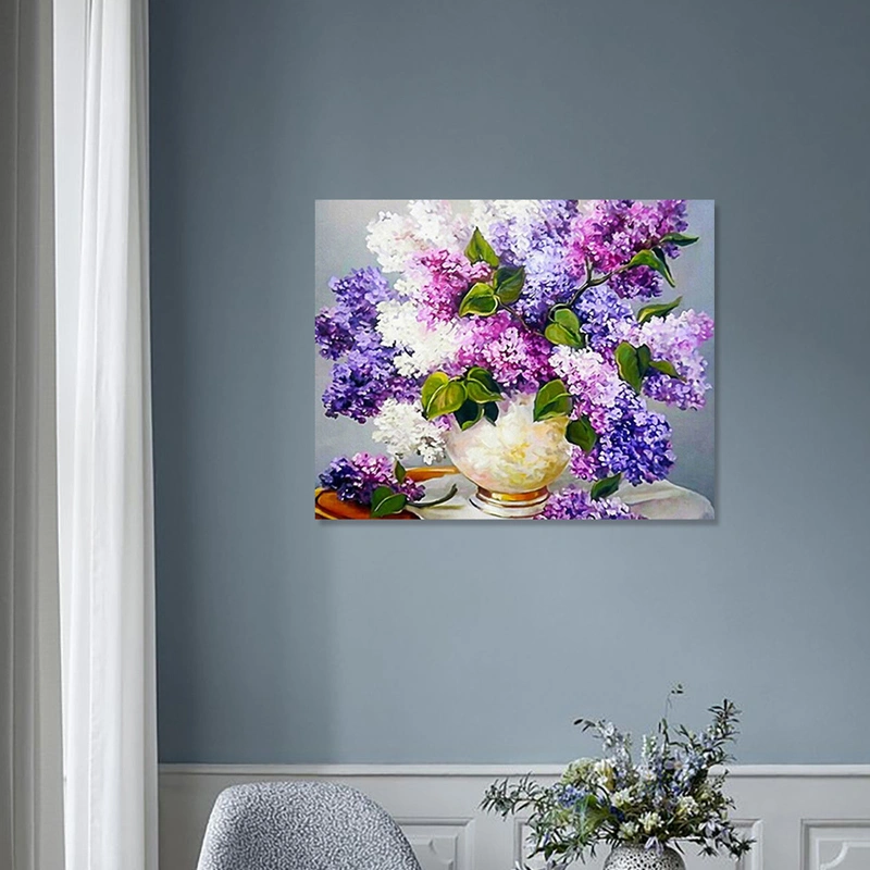 Digital Oil Painting Wholesale Frameless Diy Lavender