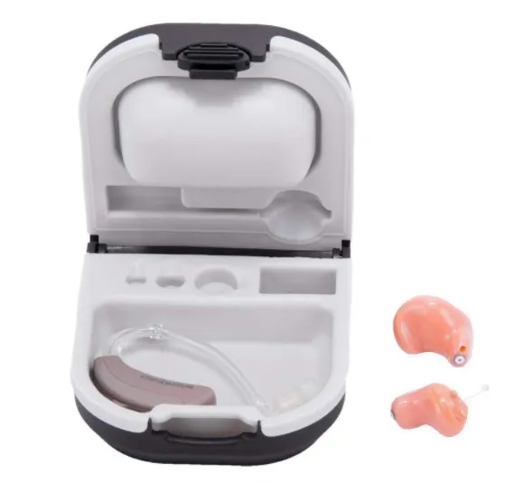 Hearing aid carrying case