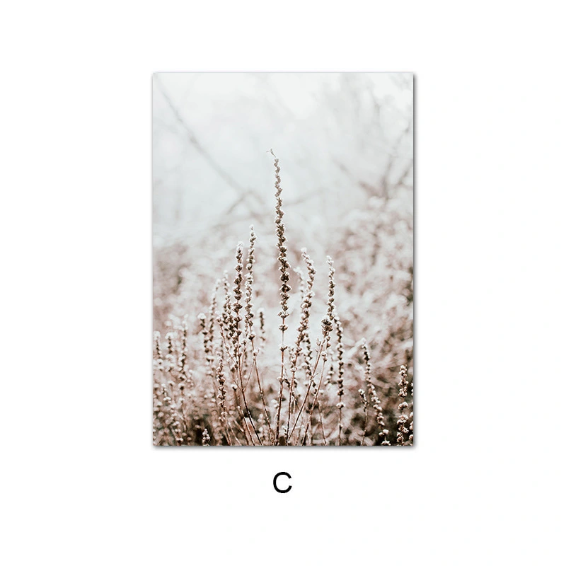 Plant flower canvas painting