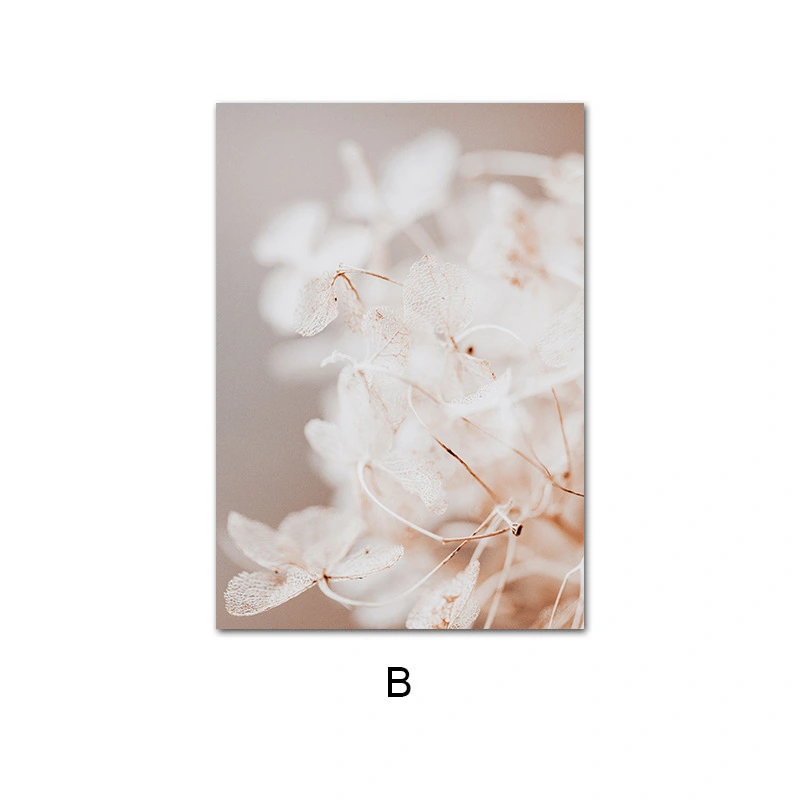 Plant flower canvas painting