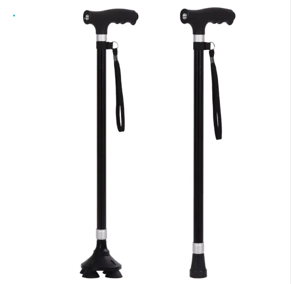 New Safety Crutch T Handle Nordic Pole Folding Grip