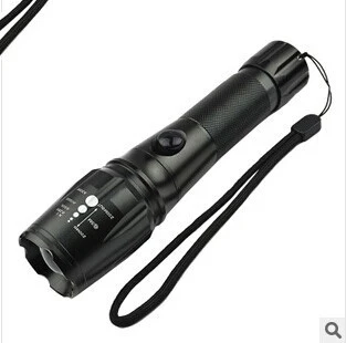 LED aluminum alloy Q5 glare flashlight