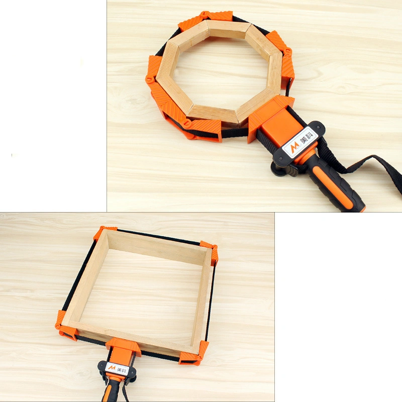 Woodworking jigsaw clamp nylon strapping clamp tool