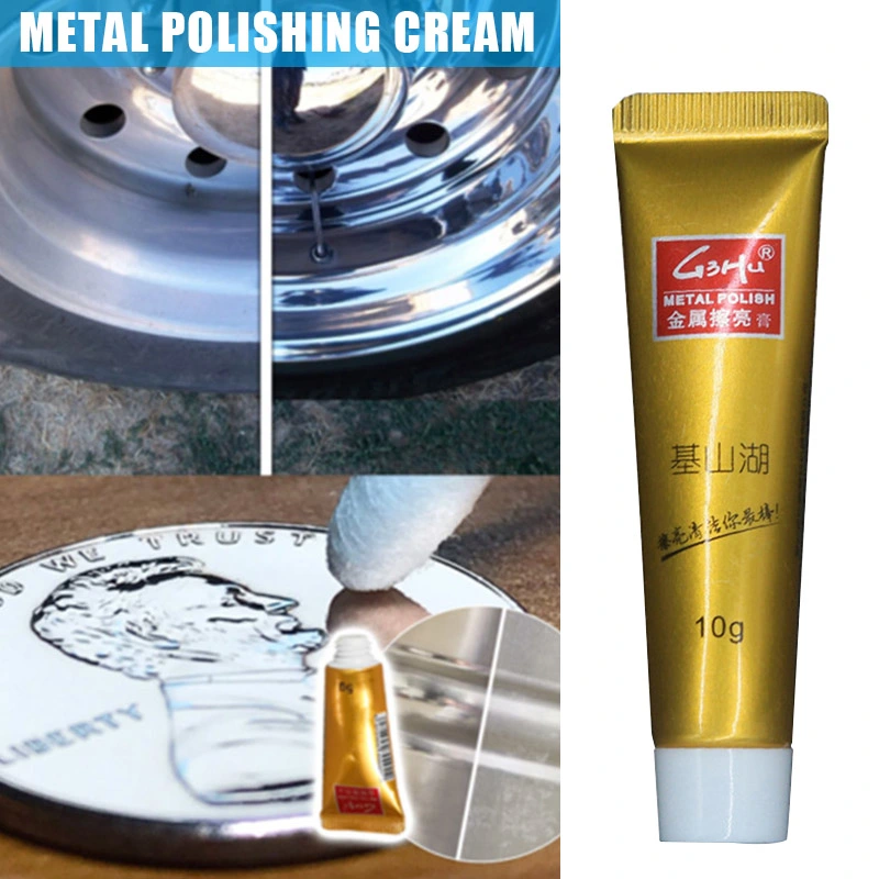 Metal polishing paste