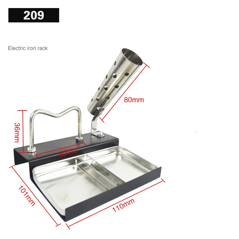 Metal multi-function soldering iron stand