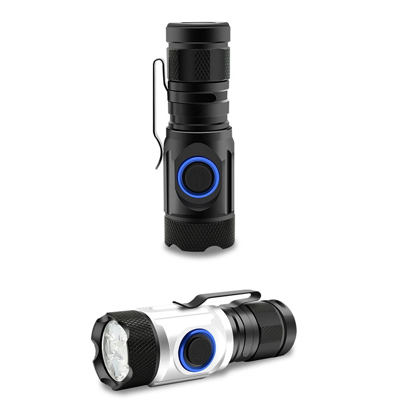 LED Strong Light Multifunctional Tactical Mini Flashlight Suit