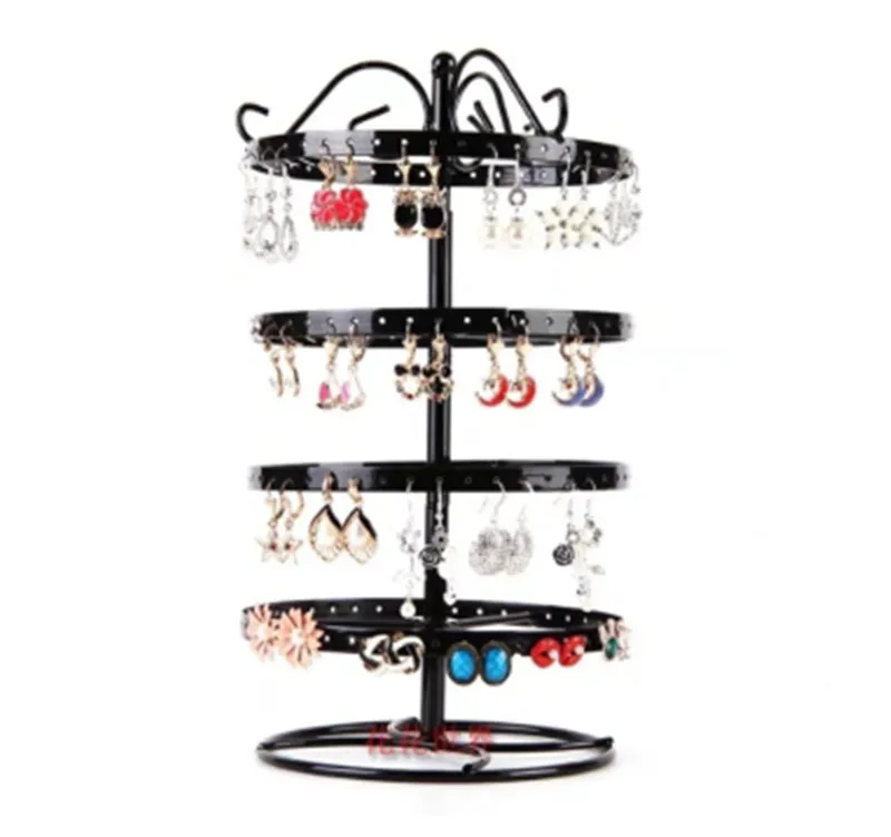 Creative Female Home Earring Holder Storage Rotating